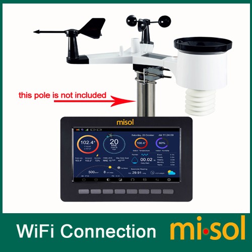 misol HP2550 Wireless weather 